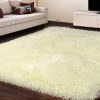 Fluffy White Carpet