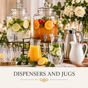 Dispencer and Jugs