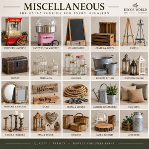 Miscellaneous or Props