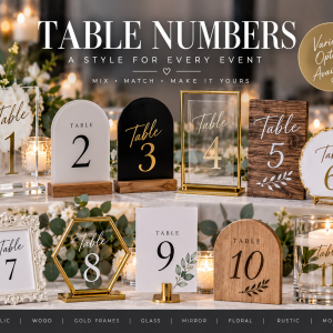 Table numbers