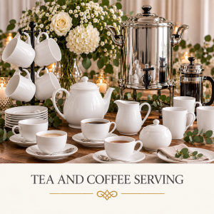 Tea and Coffee serving